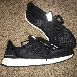 Black and grey ultra boost